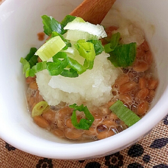 あっさり 大根おろしで納豆を食べる レシピ 作り方 By Megmako 楽天レシピ あっさり 大根おろしで納豆を食べる レシピ 作り方 By Megmako 楽天レシピ